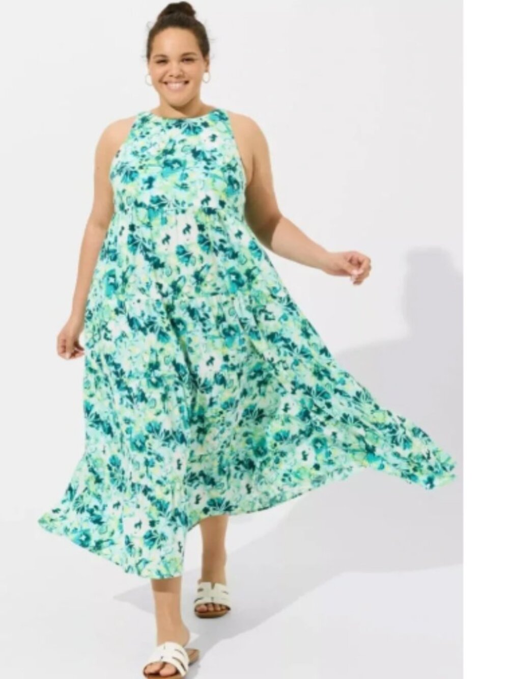 Maxi Tie Back Dress